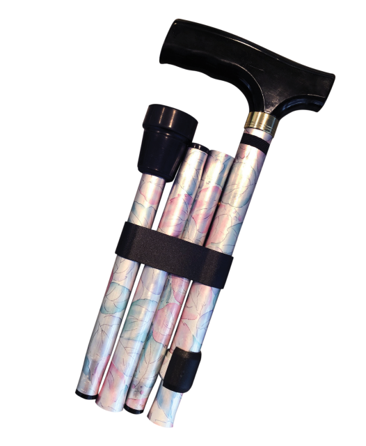 Folding T Handle Walking Stick